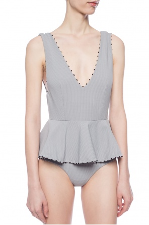 One-piece swimsuit with a ruffle, zdjęcie 2 One-piece swimsuit with a ruffle od Marysia